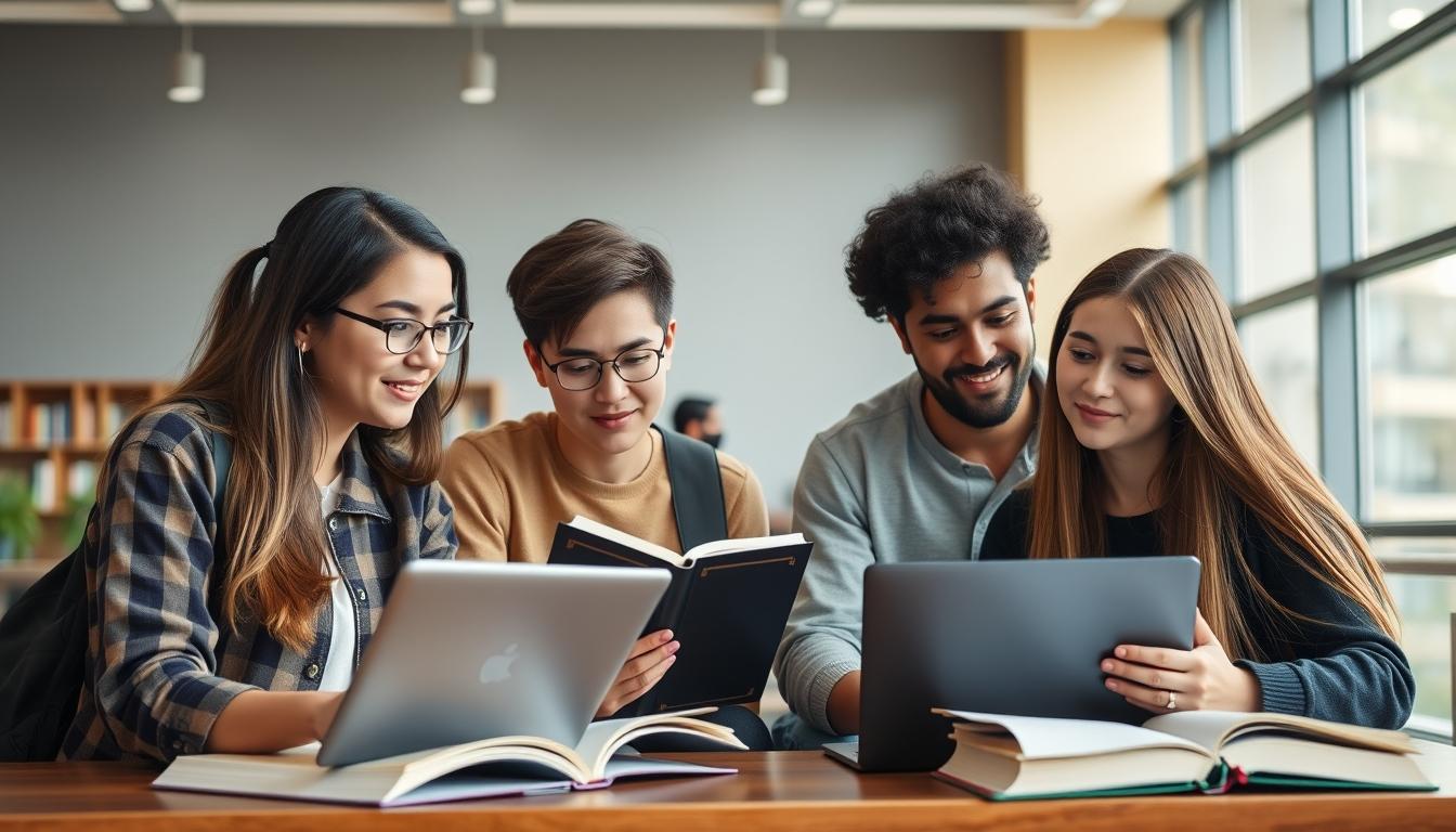 Students and educational resources in a modern learning environment